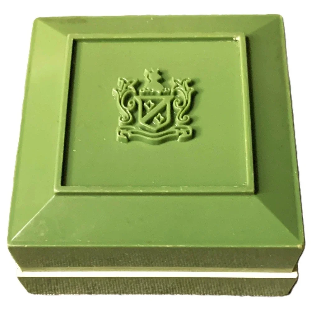 Vtg Jewelry Box w/ Velvet Interior A. Villavecchia & Sons Union City, NJ MCM Era